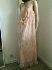 Vtg 60s St Michael Peach Pink