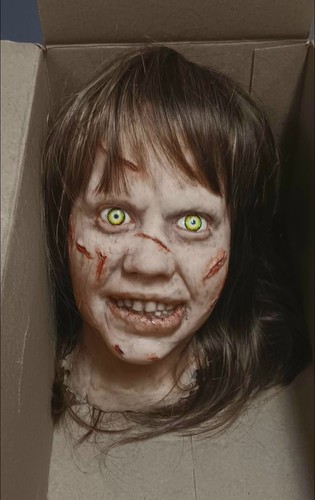 Exorcist regan silicone life - silicone,