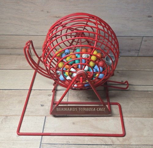 Vintage 1950s bernards tombola - vintage,