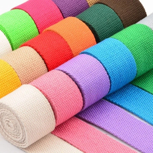 Cotton webbing strap canvas - cotton,