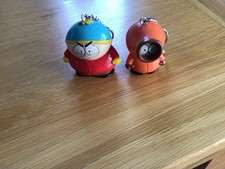 2 South Park Figures With Key rings