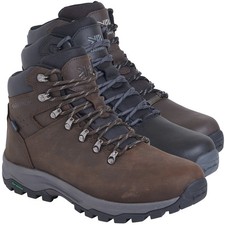 Mens Karrimor Mendip 4 Walking Hiking Lace Up Trek Leather Boots Sizes 7 to 13