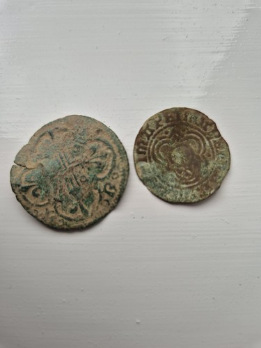 Medieval jettons metal - medieval,