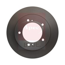 2x Brake Discs Pair Solid fits