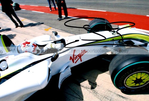 Jenson button brawn - jenson, f1
