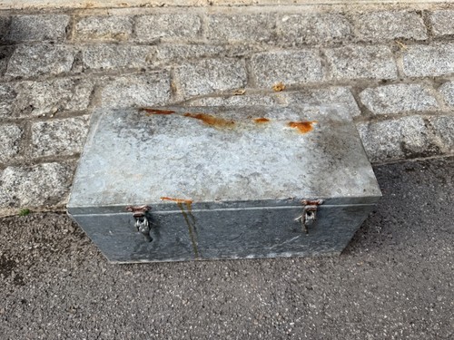 Galvanised tool box inches - box, 18