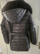 Michael Kors Women's Coat Dark Grey Size M