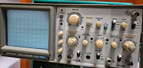 Hitachi 522 50mhz channel - hitachi, 2-channel