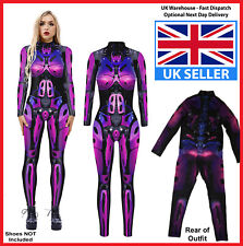Robot Punk Jumpsuit Catsuit Sexy Women Cosplay Costume XL (UK FAST Delivery)