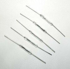 5 x Y213 Reed Switch 10W Normally Open Magnetic Induction Switch 2mm x14mm UK 