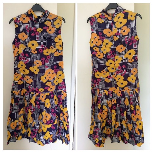Vintage 60s dress with - vintage,