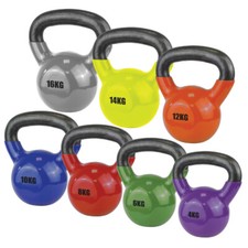 KETTLEBELL CAST IRON VINYL