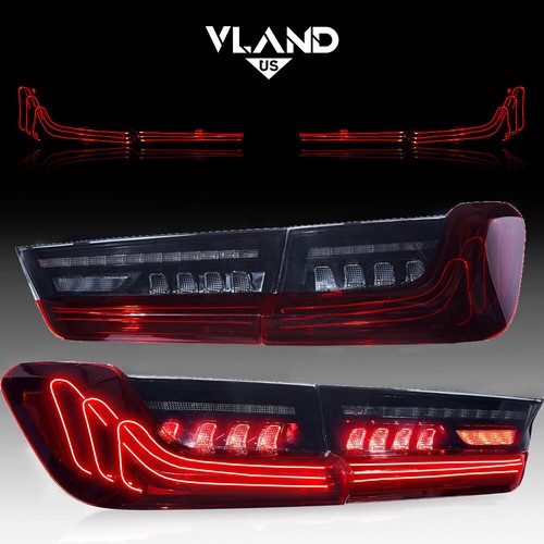Red full led tail lights - full, for