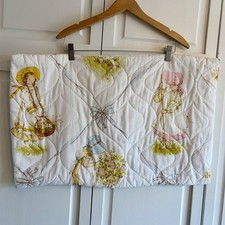 Vtg HOLLY HOBBIE Quilted