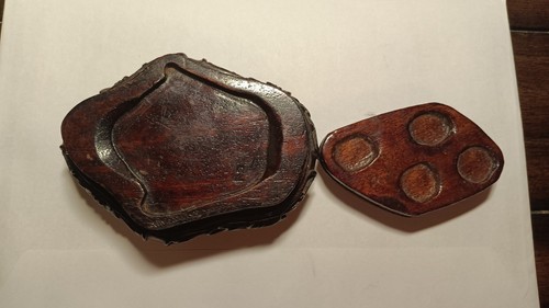 Antique two hand - two, hand-carved
