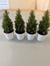 4 Mini IKEA Christmas Trees