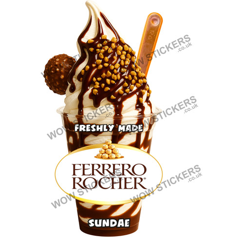 Ferrero rocher ice cream - a,