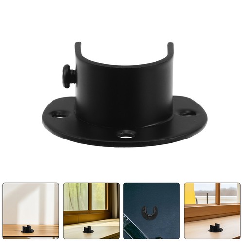 2pcs black stainless steel rod - black,