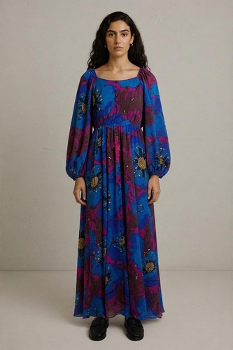 Vintage frank usher floral - vintage,