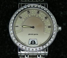 Gerald Genta Retro Classic G.3634 Swiss Automatic 36mm Diamond Bezel