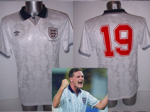 England 1990 large gascoigne - england,