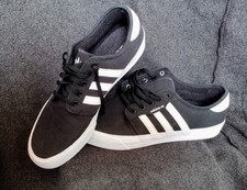 Size 11.5 - adidas Originals Seeley XT Black White - Men's trainers