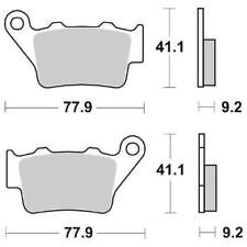 BRAKE PADS SBS 675SI for BMW F 850 GS ADV SPORT DCT 2019-2024