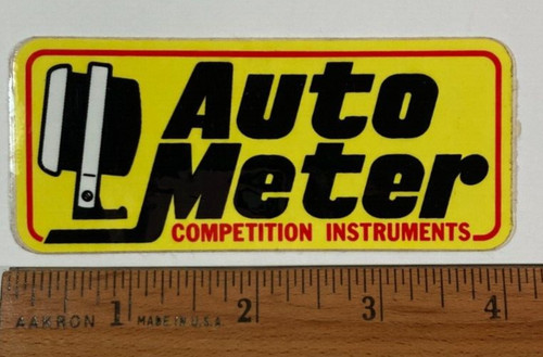Original vintage auto meter - original,