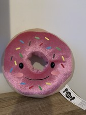 Happy Snacks Pink Donut Plush