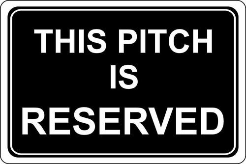 This pitch reserved - is,