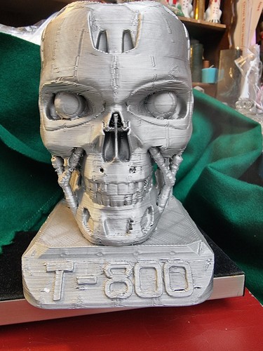 Terminator skull - terminator,