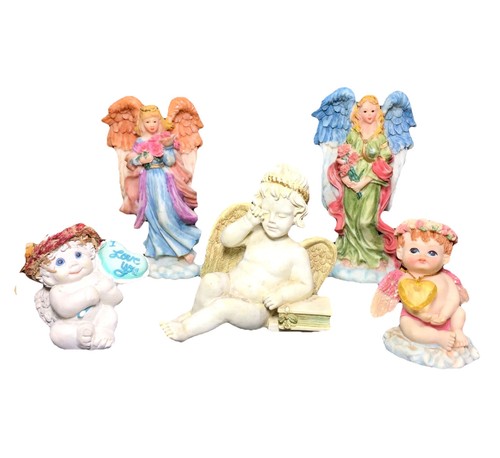 Cherub angel figurine - cherub, of