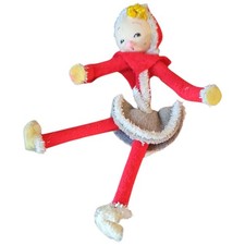 Vintage Elf Pixie Blonde Girl