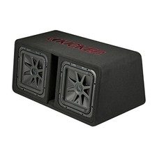 Kicker Audio L7R Dual 12" Vented Loaded Enclosure - 2 Ohm