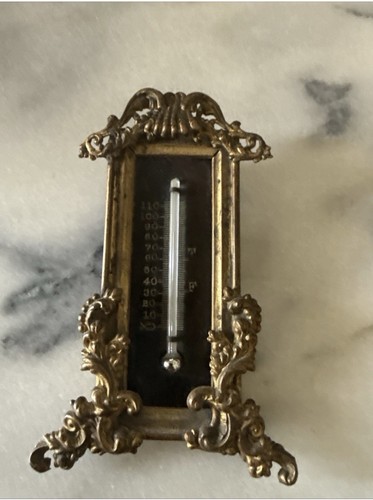 Vintage ornate gilt brass - vintage,