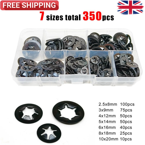 350pcs external circlip snap - external,