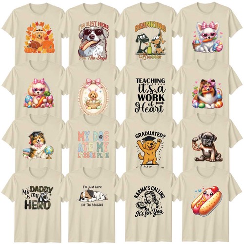Funny dog adult shirt golden - dog,