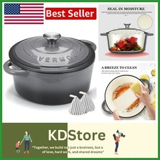 Premium 5.5QT Cast Iron Dutch