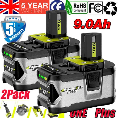 2pcs for ryobi p108 p109 - 2pcs, 9.0ah
