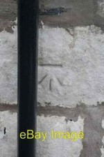 Photo 6x4 Bench mark on old