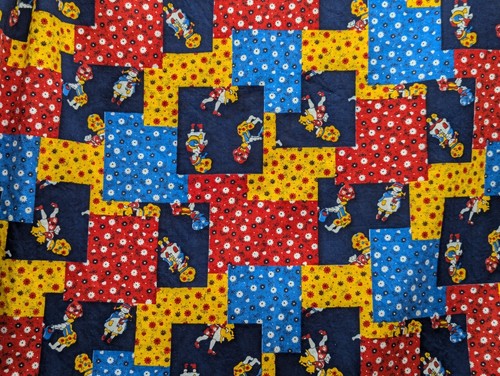 Holly hobbie fabric vtg - hobbie,