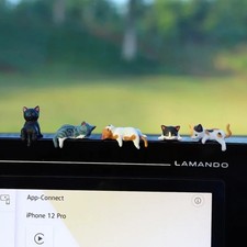 New Cute Sleeping Cat Car
