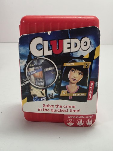 Cluedo shuffle card - card, guess