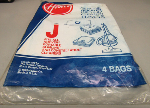 Lot hoover type j - of,