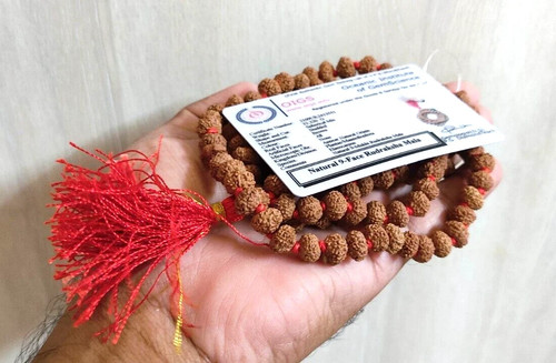Mukhi rudraksha mala durga - rudraksha,