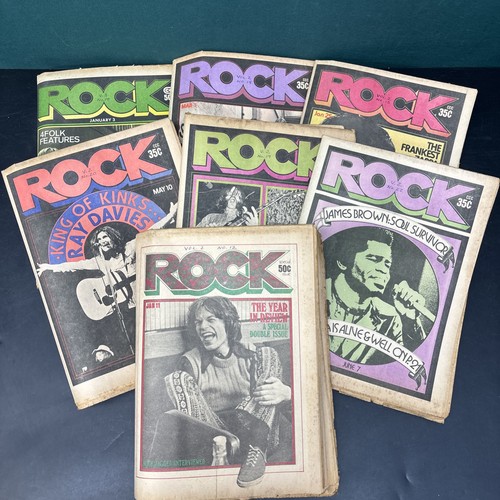 1971 rock magazine - rock, newspaper