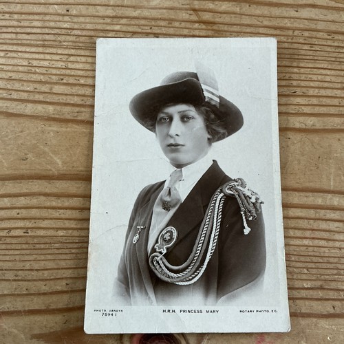 Old postcard princess - old,