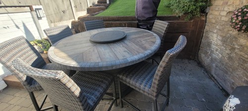 Garden table chairs gas - garden,