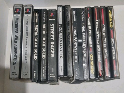 Retro game joblot ps1 sega - game,