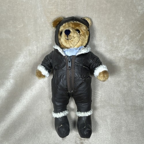 Aviator pilot teddy bear vinyl - teddy,